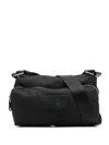 Mm6 Maison Margiela Numbers-patch Cross Body Bag In Schwarz