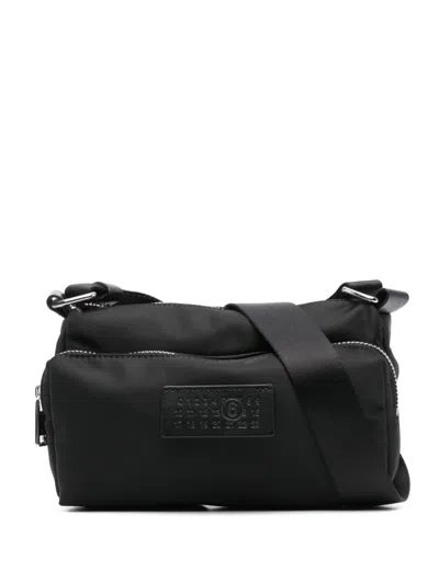 Mm6 Maison Margiela Numbers-patch Cross Body Bag In Multicolor