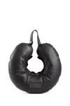 Mm6 Maison Margiela Unisex Black Shoulder Bags In Black