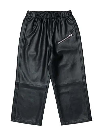 Mm6 Maison Margiela Unisex Mini Fashion Forward Trousers In Black