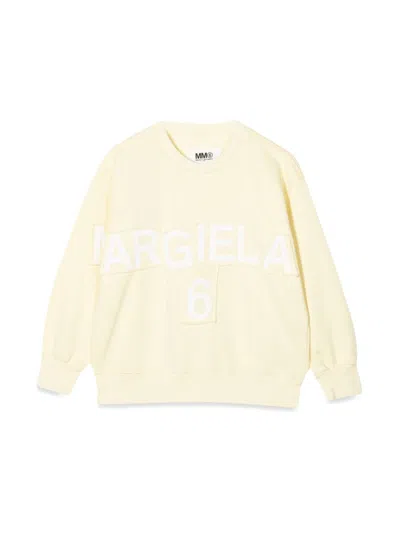 Mm6 Maison Margiela Unisex Mini Sweatshirt In Brown