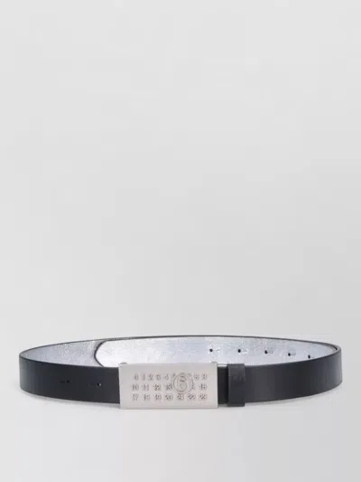 Mm6 Maison Margiela Unisex Two Tone Adjustable Lightweight Belt
