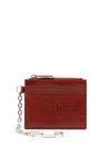 Mm6 Maison Margiela Utility Key Cardholder In Red
