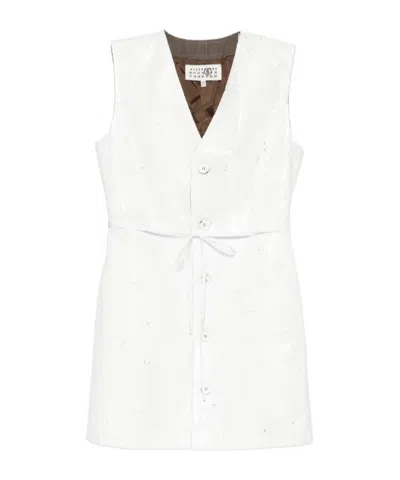 MM6 MAISON MARGIELA V-NECK GILET