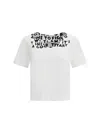 Mm6 Maison Margiela V-neck T-shirt