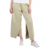 Mm6 Maison Margiela Vented Cotton Sweatpants In Green