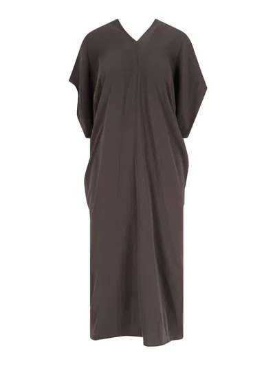 MM6 MAISON MARGIELA MIDI DRESS V -NECK