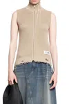 Mm6 Maison Margiela Vests In Neutral