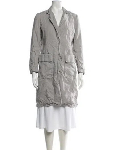 Pre-owned Mm6 Maison Margiela Vintage 2005 Coat In Grey