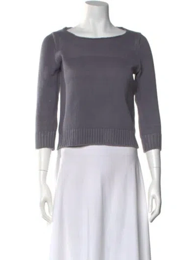 Pre-owned Mm6 Maison Margiela Vintage Late 1990's - Early 2000's Sweater In Gray