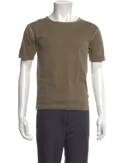 Pre-owned Mm6 Maison Margiela Vintage Late 1990's - Early 2000's T-shirt In Neutral