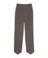 Mm6 Maison Margiela Light Tweed Tailored Trousers In Multi