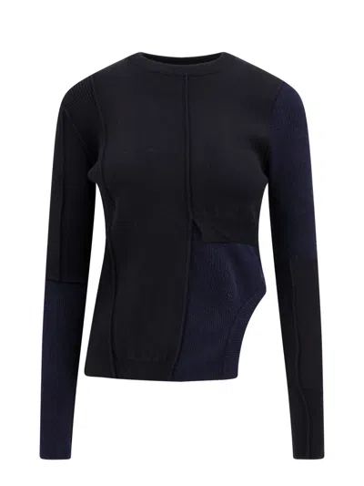 MM6 MAISON MARGIELA VISCOSE AND COTTON SWEATER