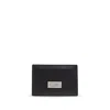 Mm6 Maison Margiela Signature Numbers Motif Leather Cardholder In Black