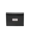 Mm6 Maison Margiela Mm6 By Maison Margiela Numeric Bifold Wallet Black In Black