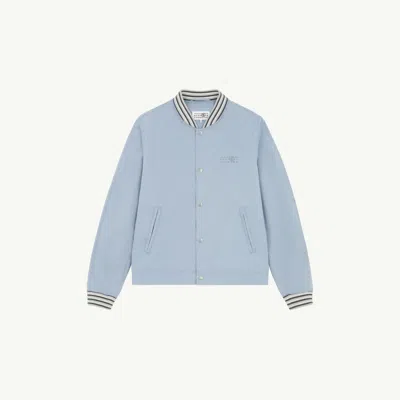 MM6 MAISON MARGIELA WASHED COTTON VARSITY JACKET