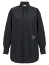 Mm6 Maison Margiela Mm6 By Maison Margiela Water-repellent Gore-tex Mm6 Shirt In Black