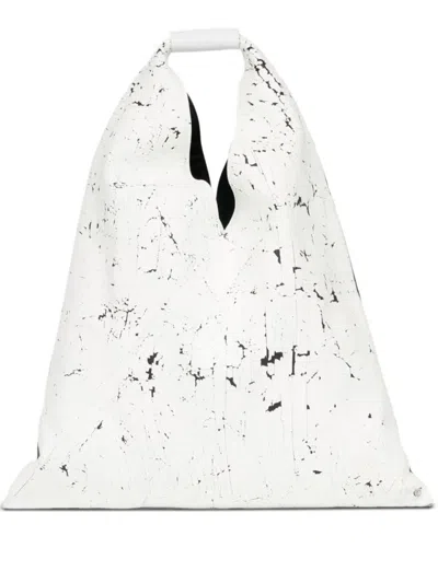 Mm6 Maison Margiela White Classic Japanese Tote