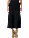 Mm6 Maison Margiela Black Tshirt With Numeric Patch And Tape Detail In Black