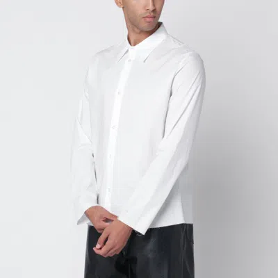 Mm6 Maison Margiela White Cotton Shirt