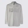 Mm6 Maison Margiela Split Design Button-down Collar Shirt In Multi
