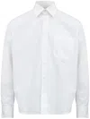 Mm6 Maison Margiela Detachable-collar Shirt In White