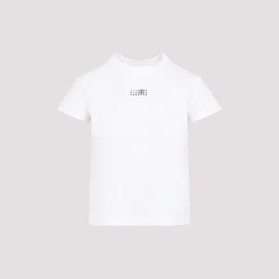 Mm6 Maison Margiela White Cotton T-shirt