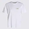 Mm6 Maison Margiela T-shirt Numeric Signature Optic White In White