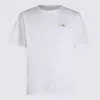 Mm6 Maison Margiela Mm6 By Maison Margiela Relaxed-fit Crew Neck T-shirt With Graphic Print In White