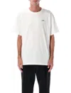 Mm6 Maison Margiela Mm6 By Maison Margiela Relaxed-fit Crew Neck T-shirt With Graphic Print In Gray