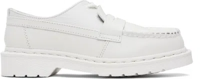 Mm6 Maison Margiela White Dr. Martens Edition 1461 Penton Derbys