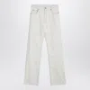 Mm6 Maison Margiela Patched Jeans With Belt Loops