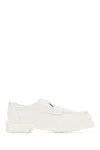 Mm6 Maison Margiela X Dr. Martens Leather Moccasin Loafers In White