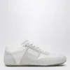 Mm6 Maison Margiela White Leather And Suede Sneaker In White