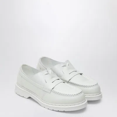 Mm6 Maison Margiela White Loafer Mm6 X Dr. Martens