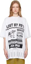 MM6 MAISON MARGIELA WHITE LOST PET T-SHIRT