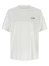 Mm6 Maison Margiela Mm6 By Maison Margiela Numeric Signature T-shirt In White