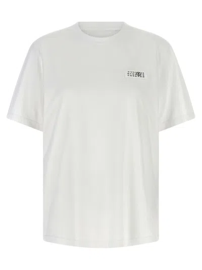 MM6 MAISON MARGIELA WHITE NUMERIC SIGNATURE MM6 T-SHIRT