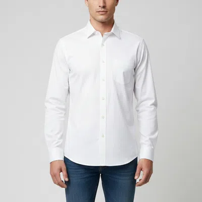 Pre-owned Mm6 Maison Margiela White Poplin Button Up Shirt L