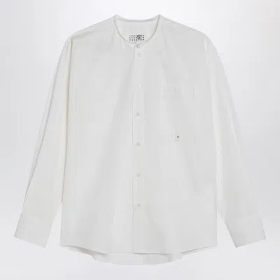 Mm6 Maison Margiela White Shirt In Cotton