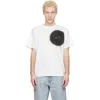 Mm6 Maison Margiela White T-shirt With Spray Print In White