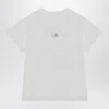 Mm6 Maison Margiela Mm6 By Maison Margiela Numeric Cotton Jersey T-shirt In White