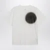 Mm6 Maison Margiela White T-shirt With Spray Print In White
