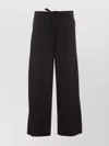 Mm6 Maison Margiela Wide Elasticized Waist Track Pants