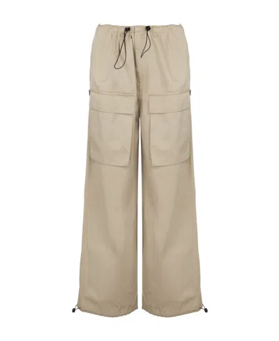 MM6 MAISON MARGIELA MM6 MAISON MARGIELA DRAWSTRING CARGO TROUSERS