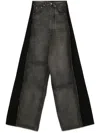 MM6 MAISON MARGIELA WIDE-LEG DENIM