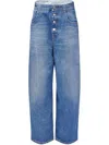 Mm6 Maison Margiela Mm6 By Maison Margiela Button-up Straight Jeans