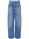 Mm6 Maison Margiela Mm6 By Maison Margiela Button-up Straight Jeans