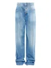 Mm6 Maison Margiela Wide-leg Jeans