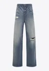 MM6 MAISON MARGIELA WIDE-LEG JEANS